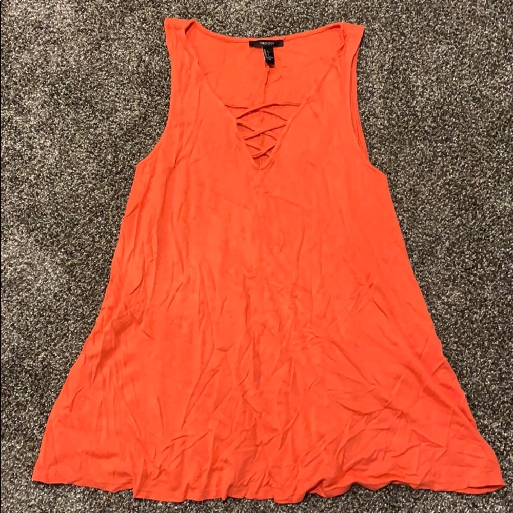 Orange Dress
